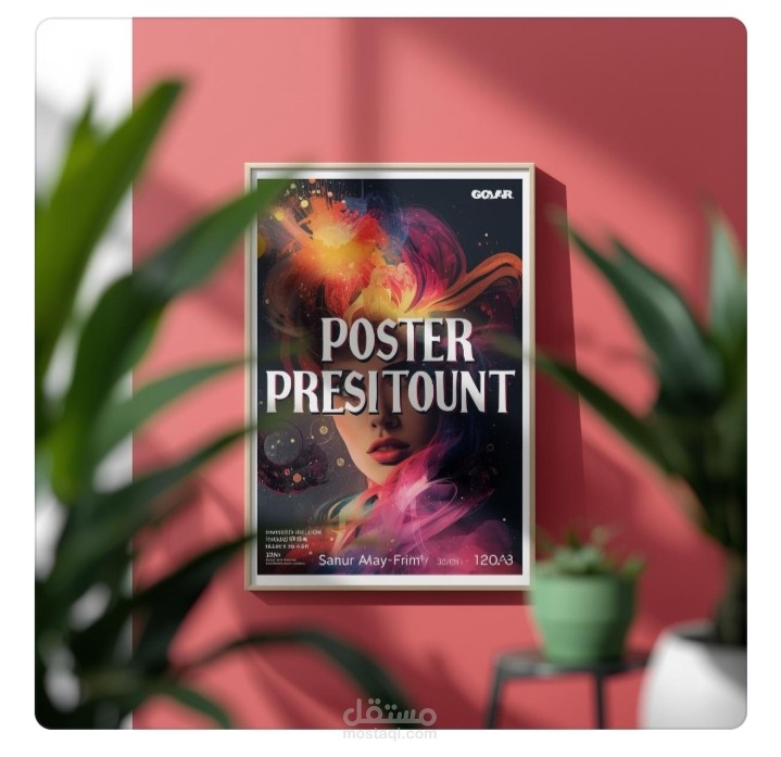 تصميم Posters إبداعيه بجودة عالية