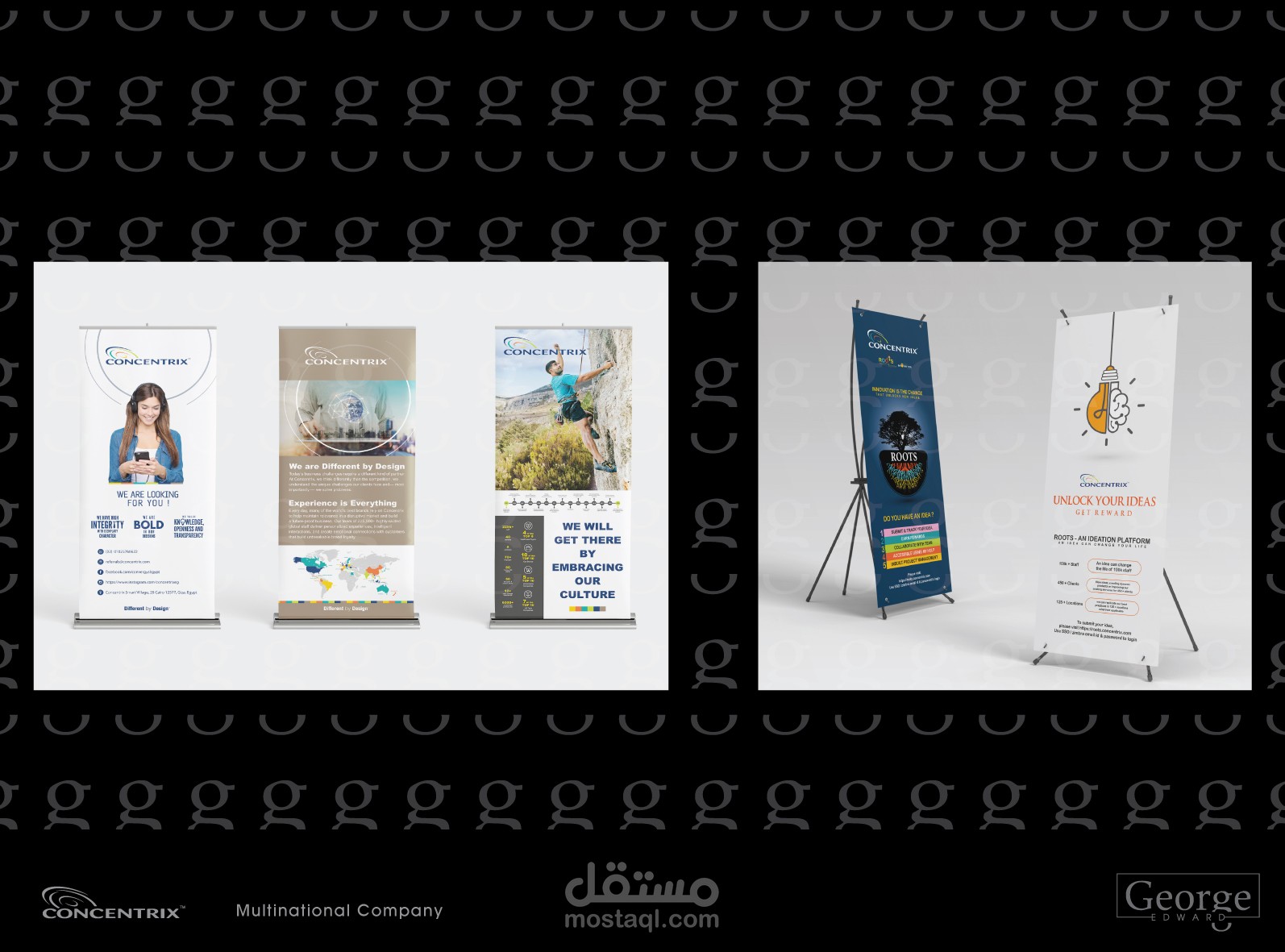 Corporate Roll-Up Banner Design