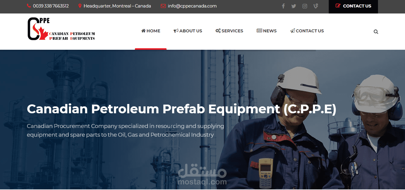 Canadian Petroleum Prefab Equipment