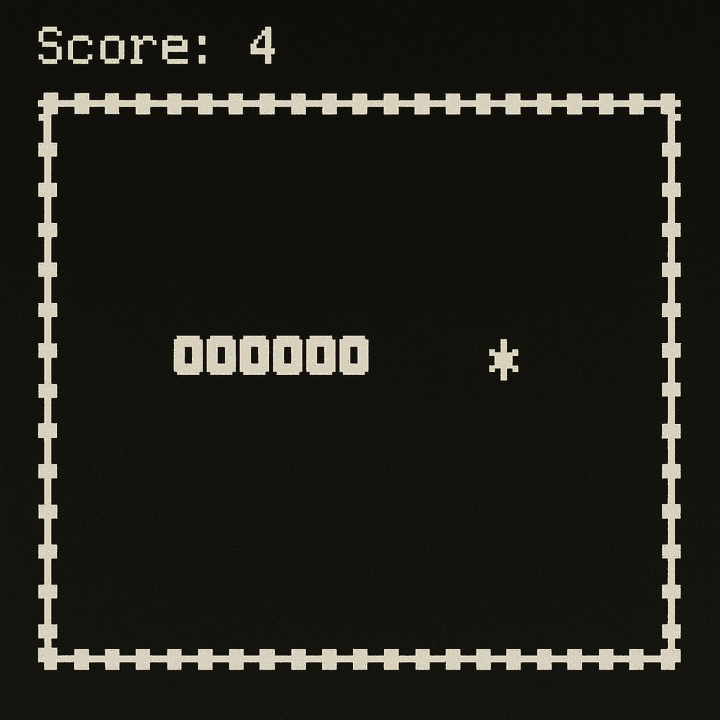 لعبة الدودة (Snake Game) بلغة Assembly - مشروع احترافي للبيع