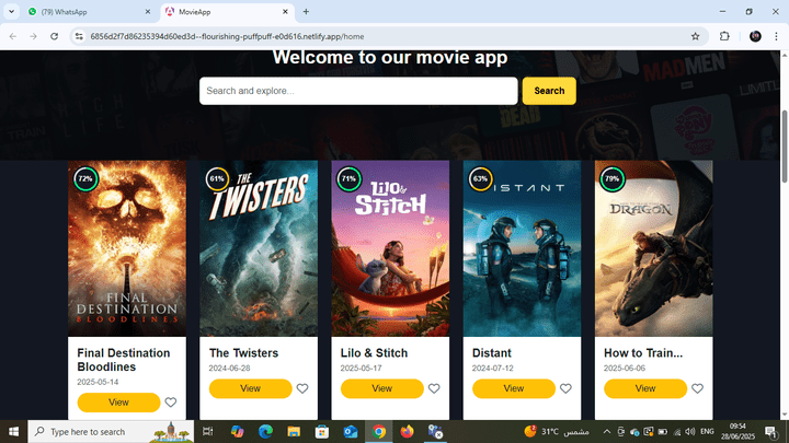 Movie Explorer App