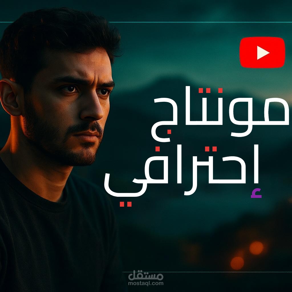 مونتاج فيديو احترافي لمحتوى اليوتيوب والإعلانات