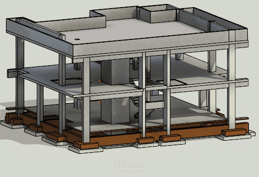 Shop drawing & BBS for Villa using Revit