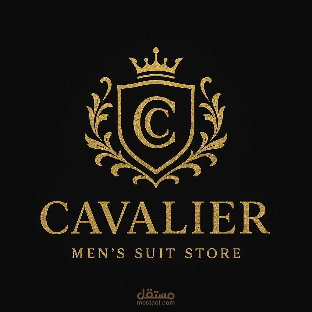 logo for mens suit