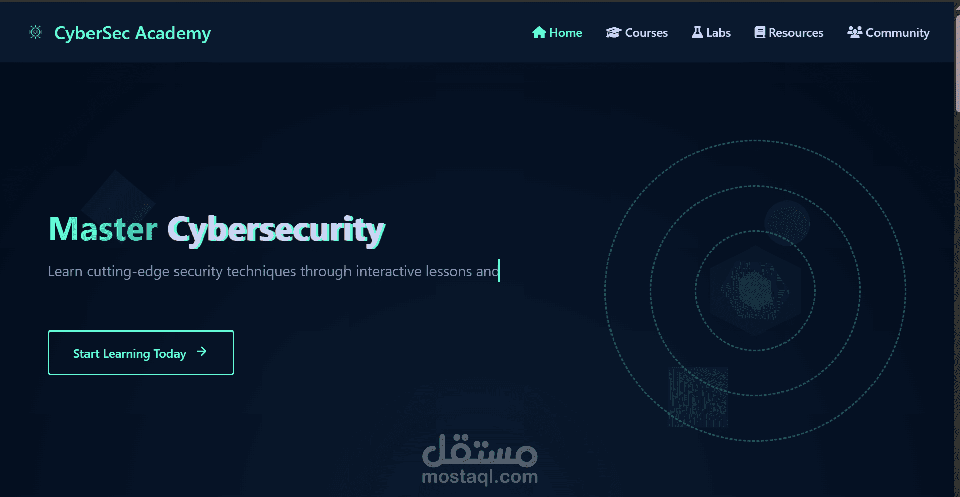 منصة CyberSec Academy لتعلّم الأمن السيبراني بطريقة تفاعلية