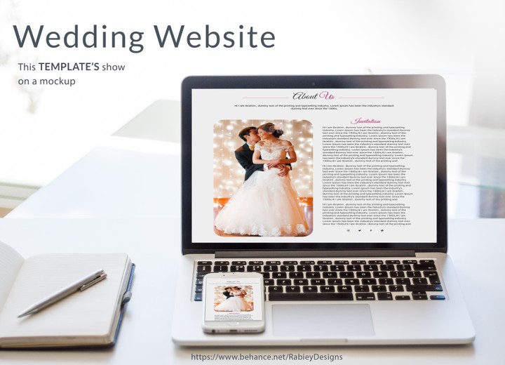 Wedding Website Template