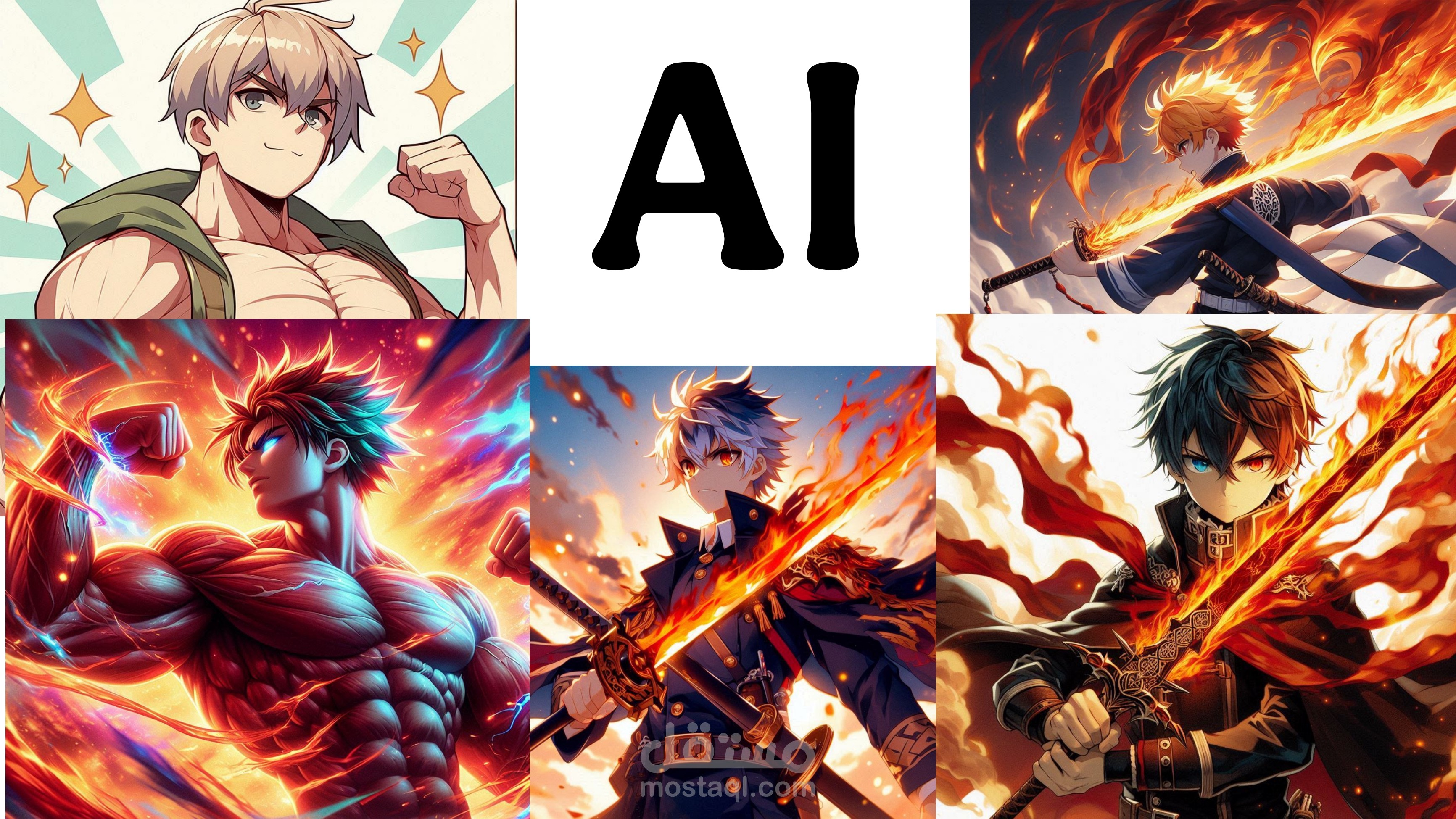 صور انمى بالذكاء الاصطناعى AI