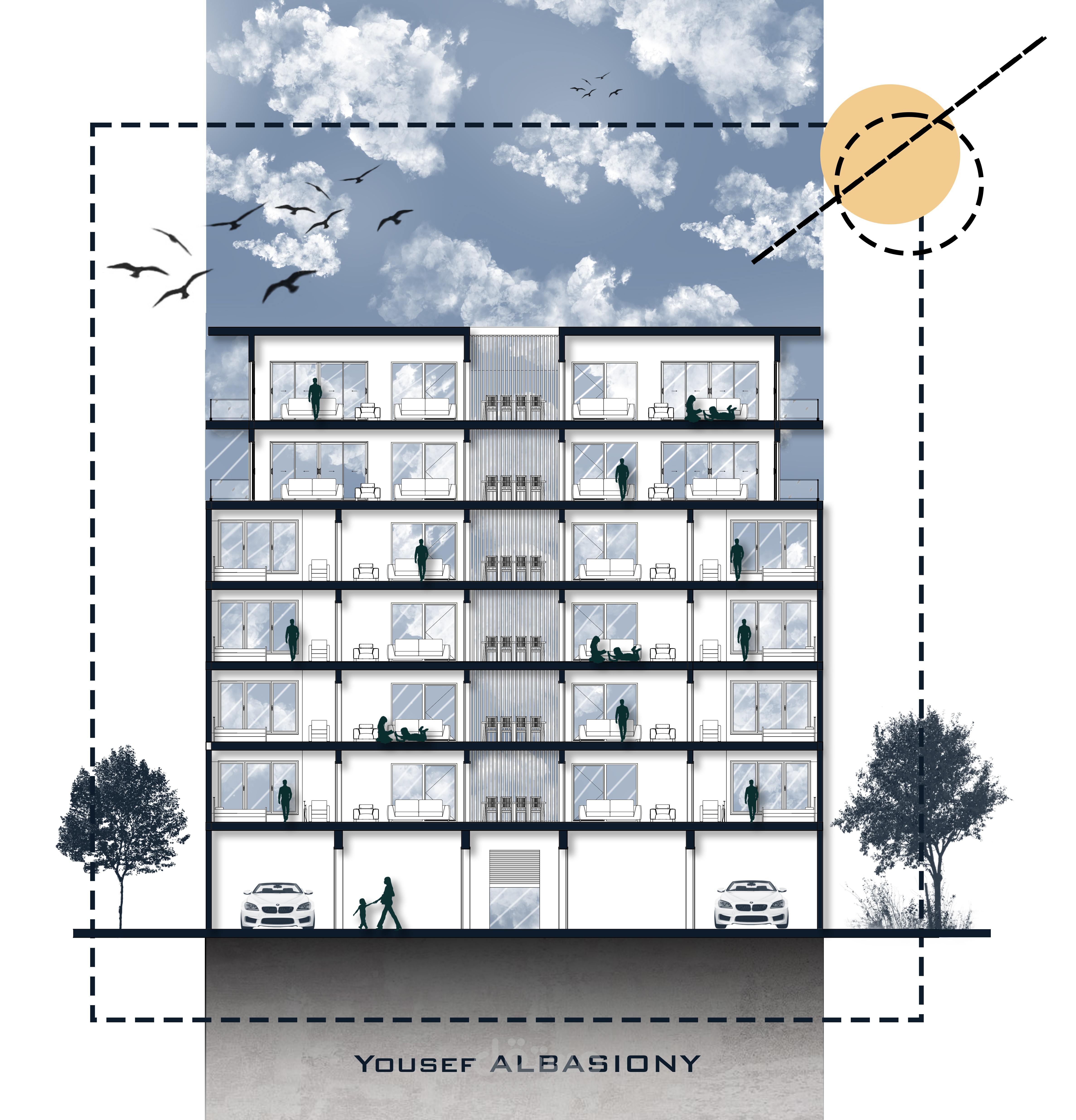 Architectural Section Presentation