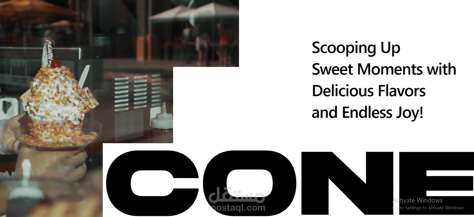 Advanced Ice Cream Website with Smooth Animations &User Authentication