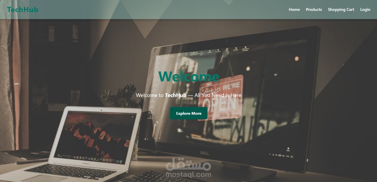 نظام متجر إلكتروني تفاعلي باستخدام HTML وCSS وJavaScript بثلاثة صلاحيات (Admin - Seller - Customer)