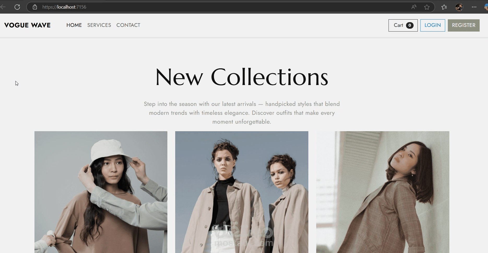 E-commerce website