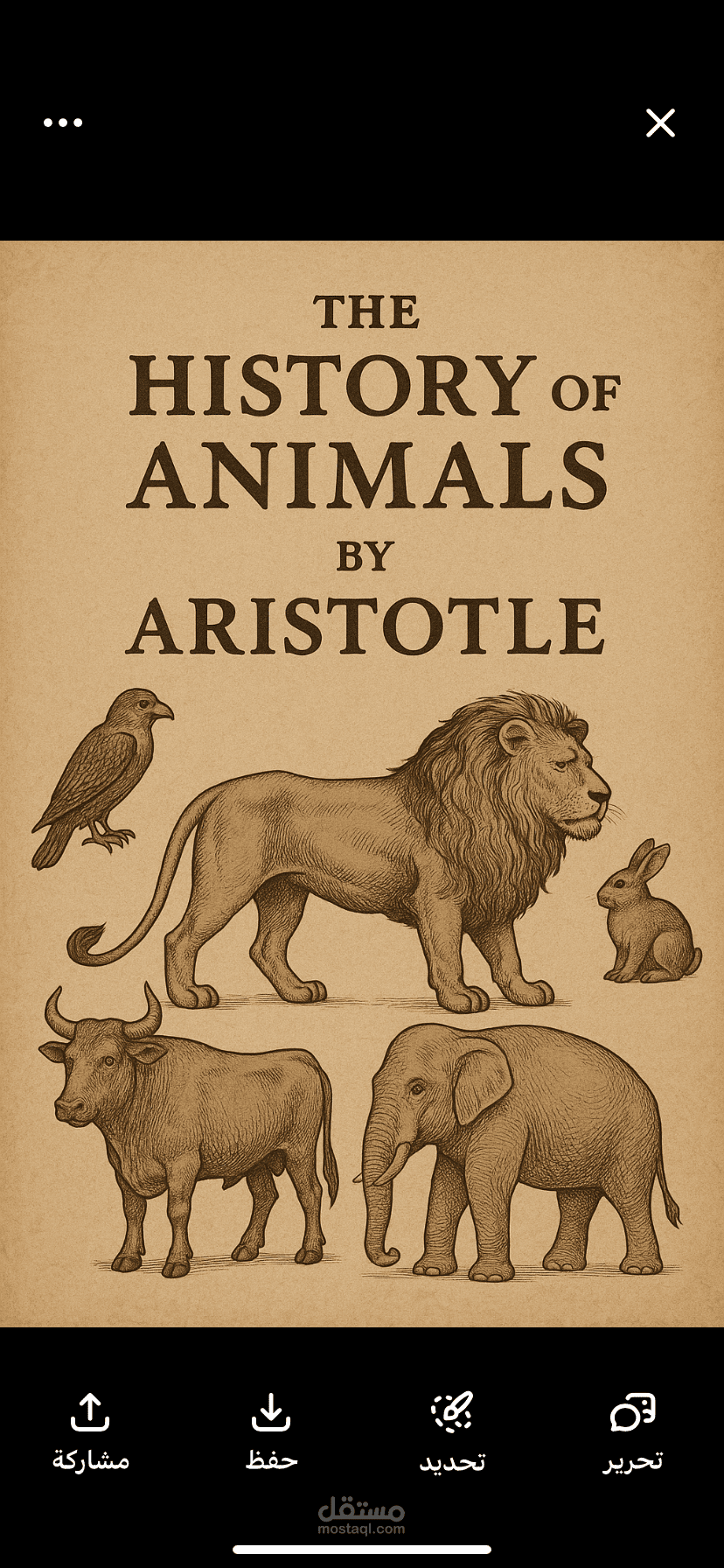 The history of Animals by Aristotle