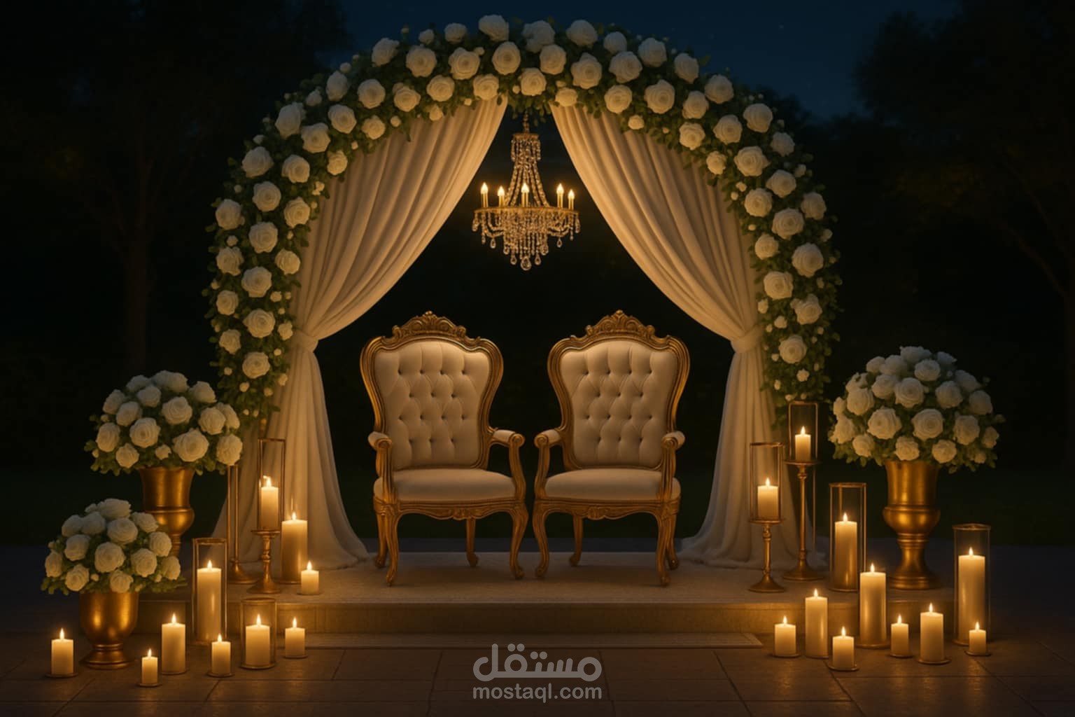 كوشة زواج