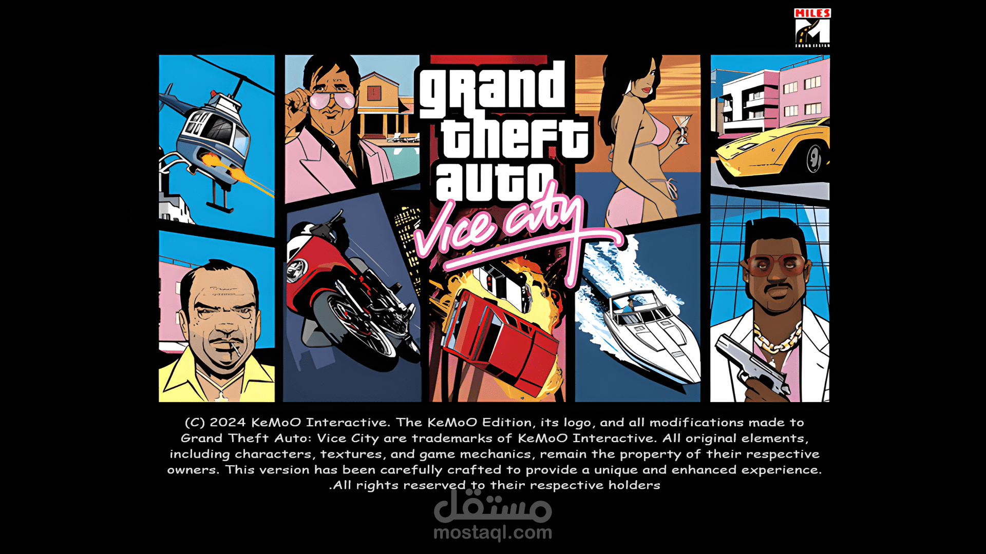 تعديل لعبة GTA: Vice City — تحسين الرسومات وتطوير التجربة البصرية