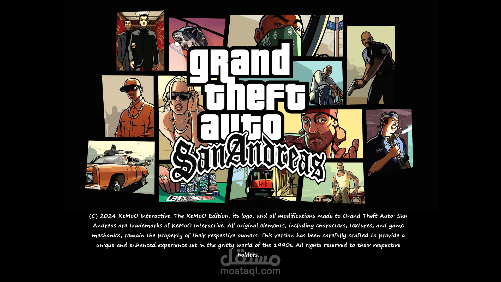 تعديل GTA: San Andreas — تحديث شامل للرسومات وتحسين أسلوب اللعب