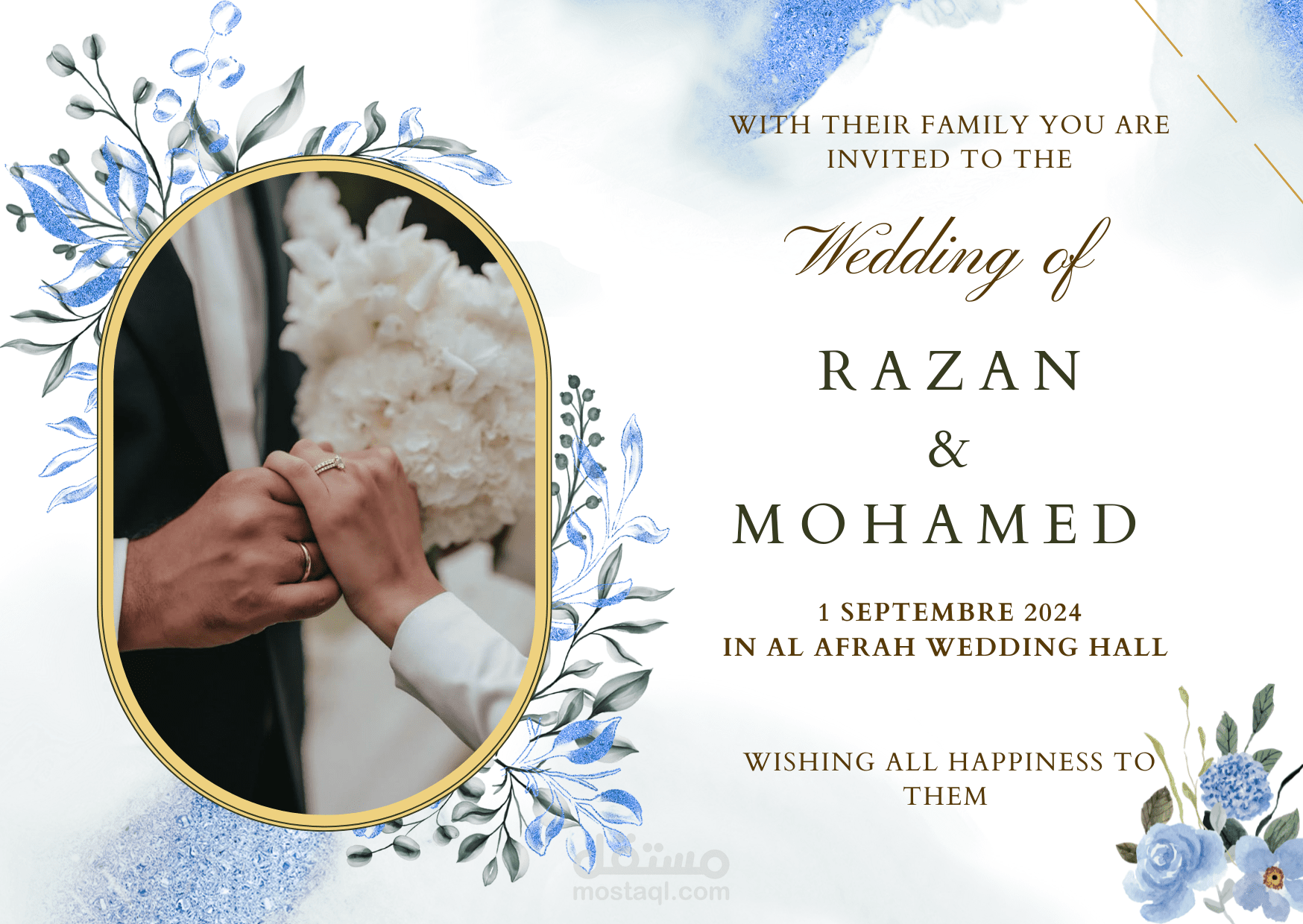 wedding invitation card