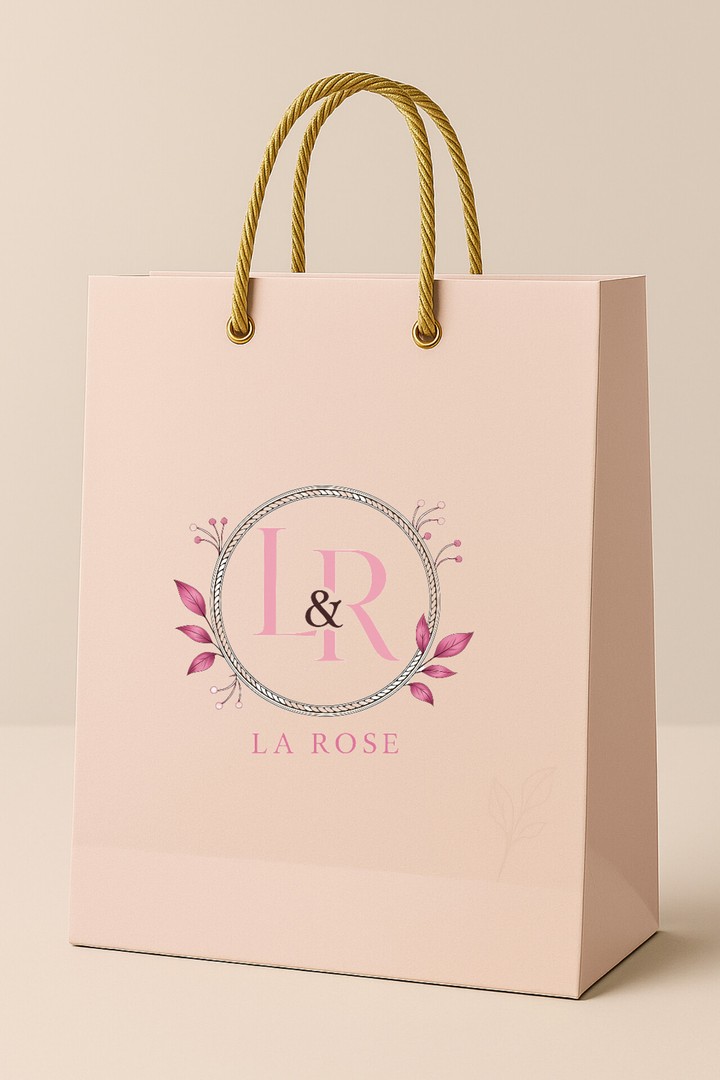 كيس لعلامة تجميل la rose