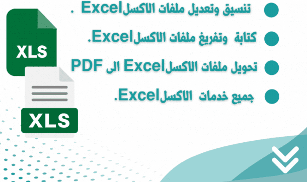 خدمة تنسيق ملفات Excel تجارية ومالية