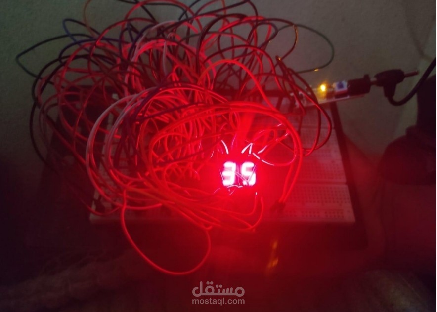 Stop watch by logic gates