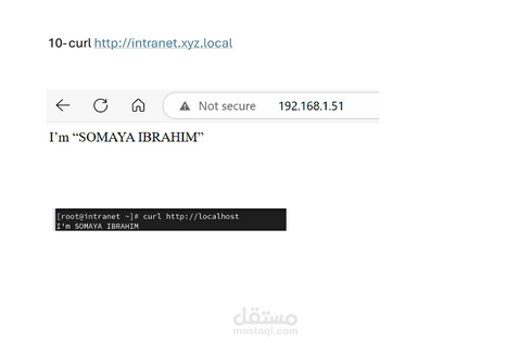 Internal Web Server Deployment for XYZ Company