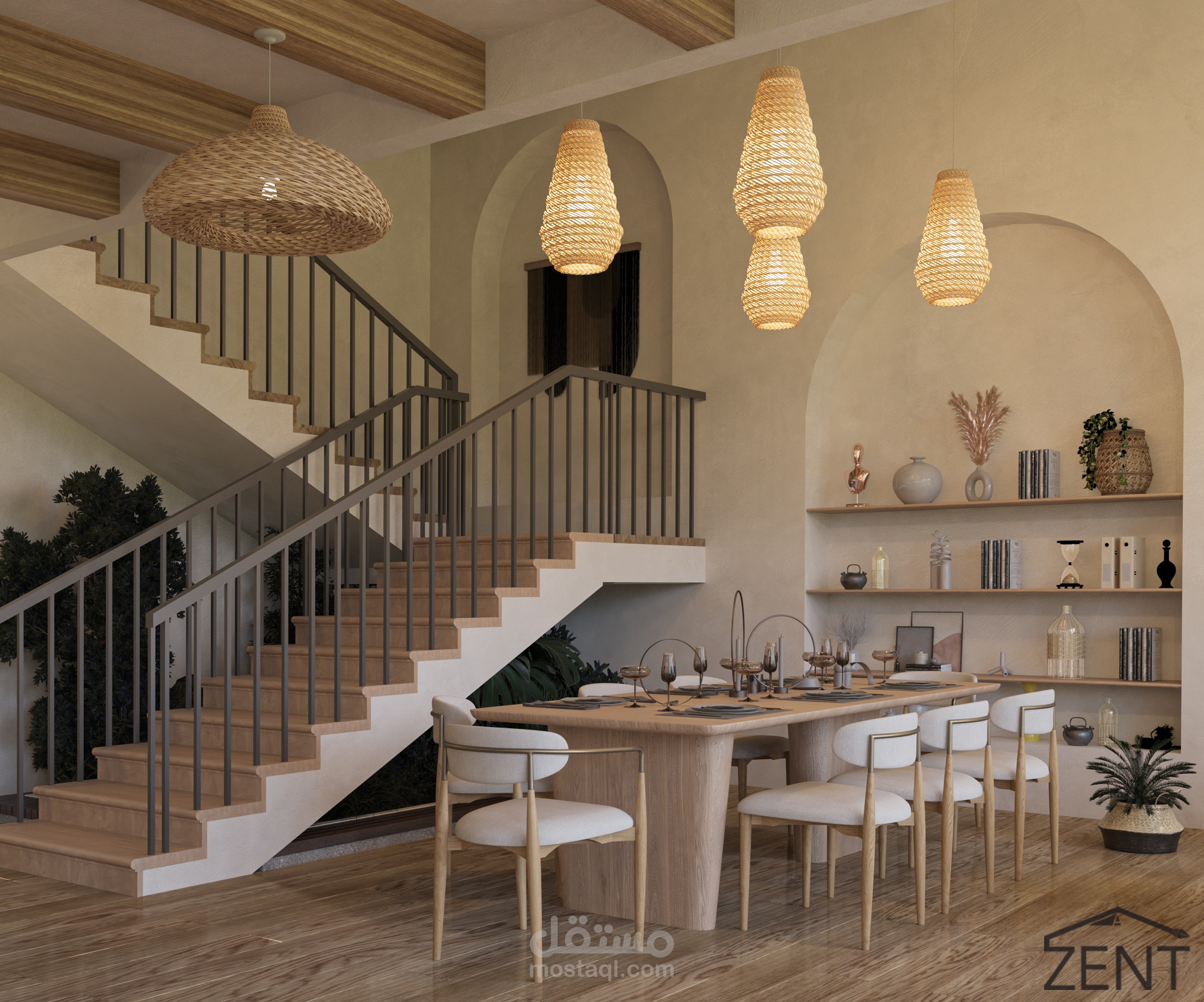 تصميم معماري وداخلي احترافي باستخدام AutoCAD و3ds Max وRevit