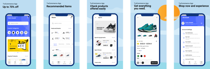 T-eCommerce Mobile App