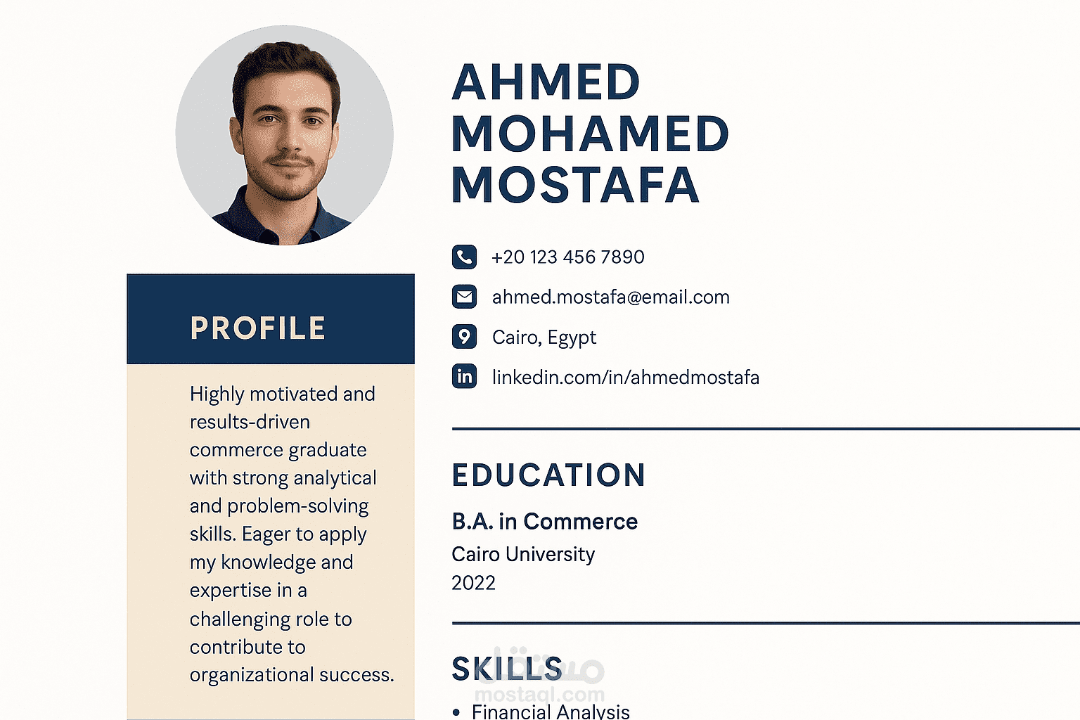 كتابة Cv