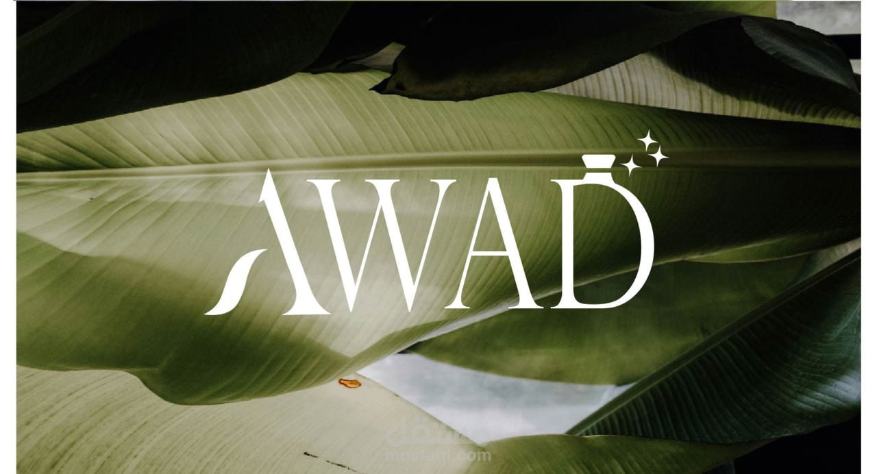 Visual identity for a perfume brand