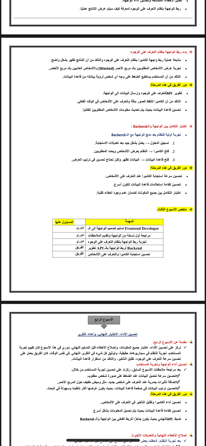 فكرة مشروع على word