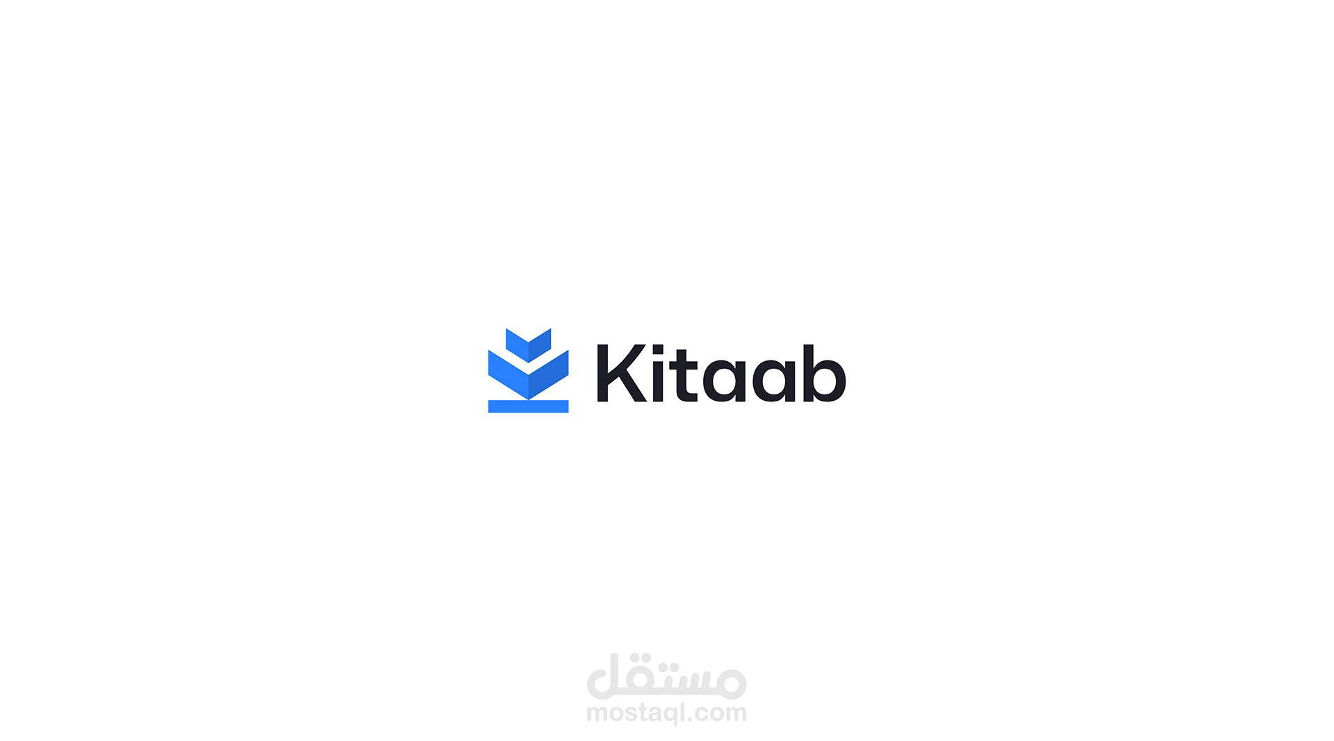 تصميم شعار وهوية بصرية كتاب ( kitaab )