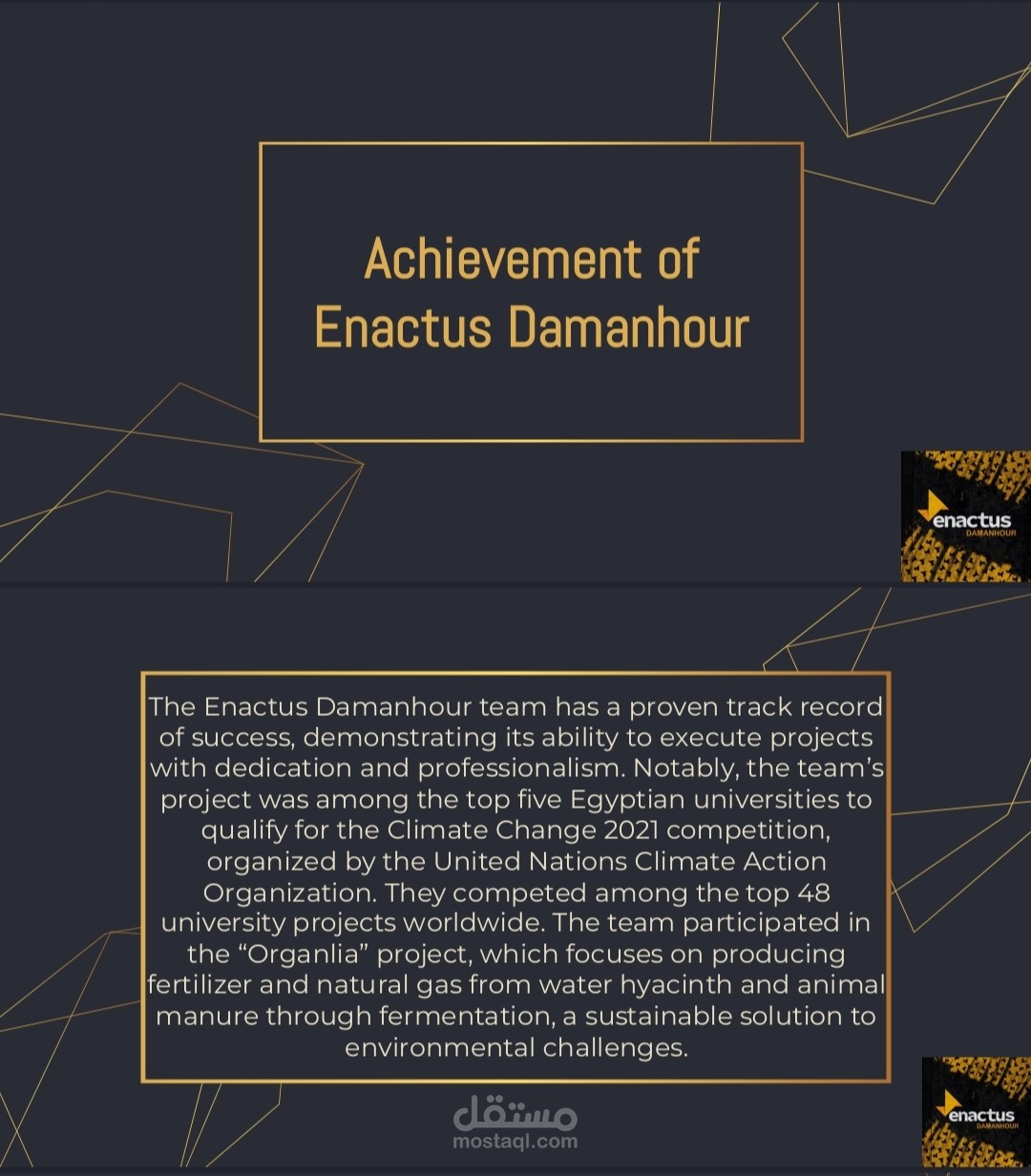 PowerPoint_ design of proposal to Enactus Damanhour
