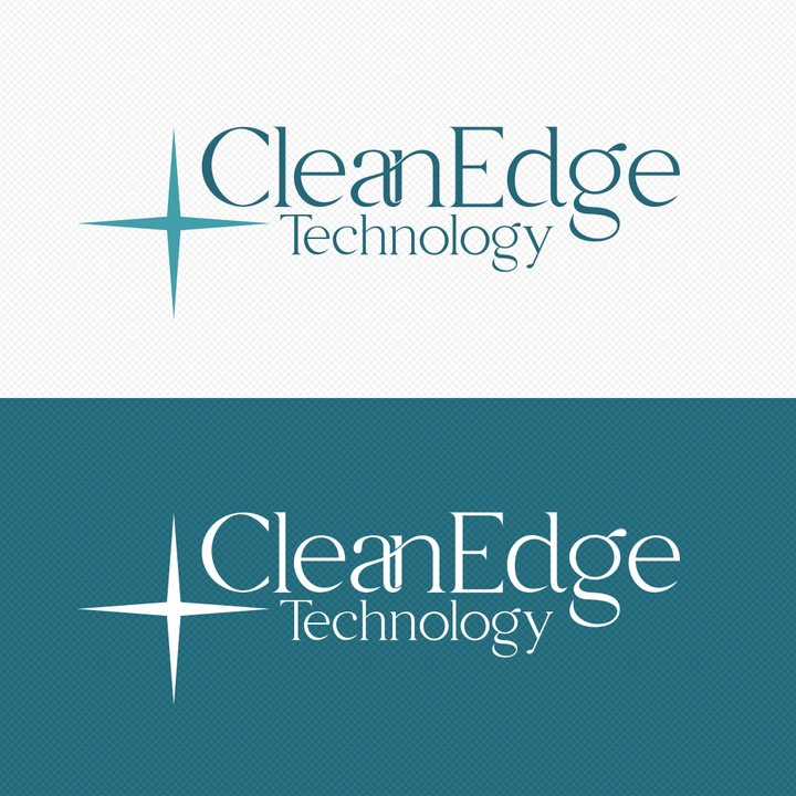 تصميم شعار لشركة Clean Edge Technology