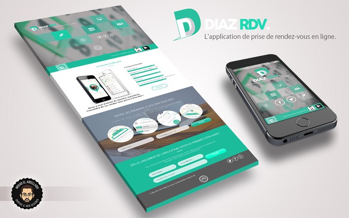 DIAZ Rdv - Mobile & Website Design