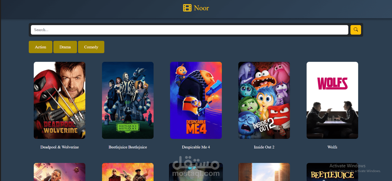 Movie application