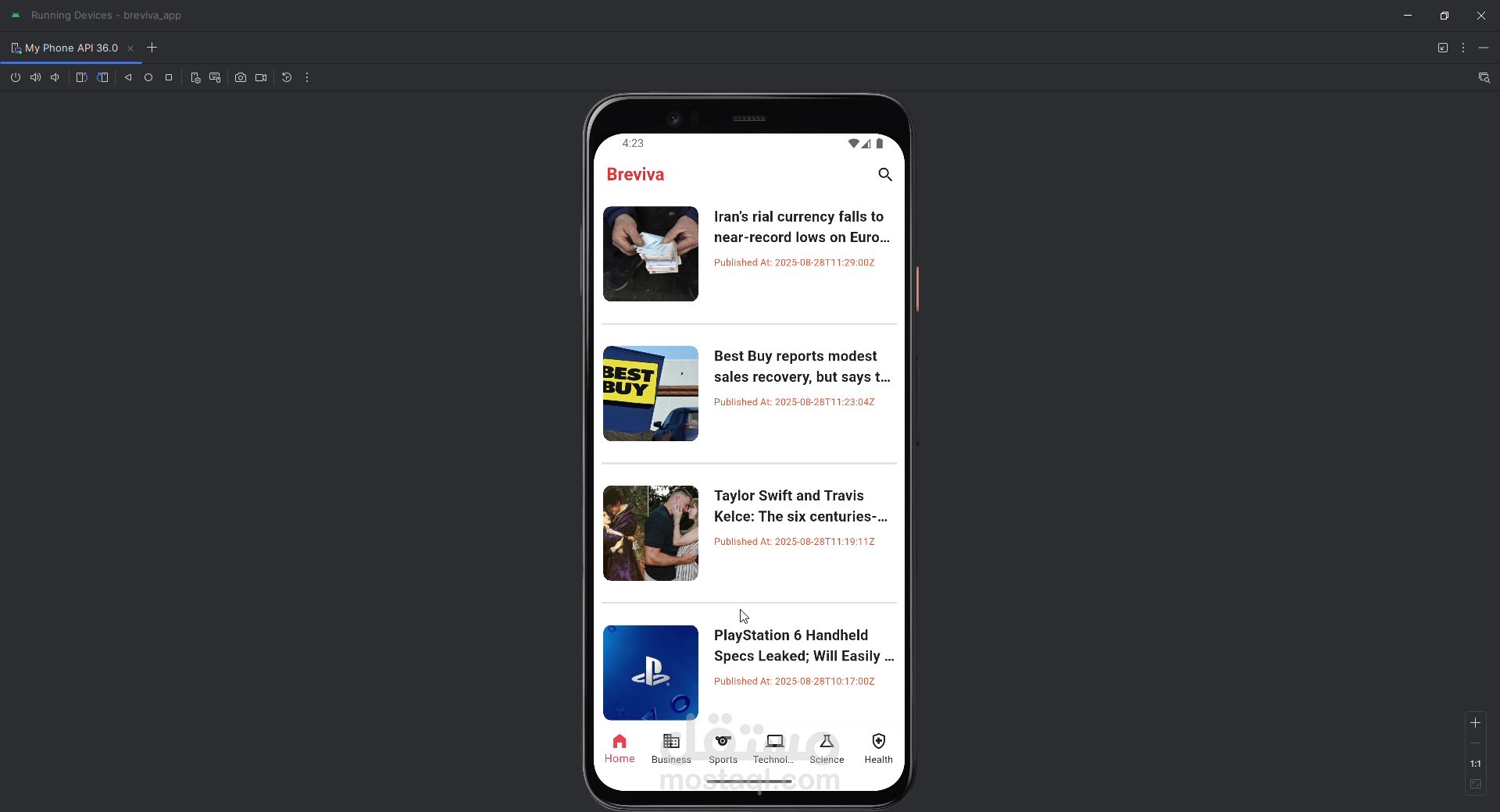 Breviva News App
