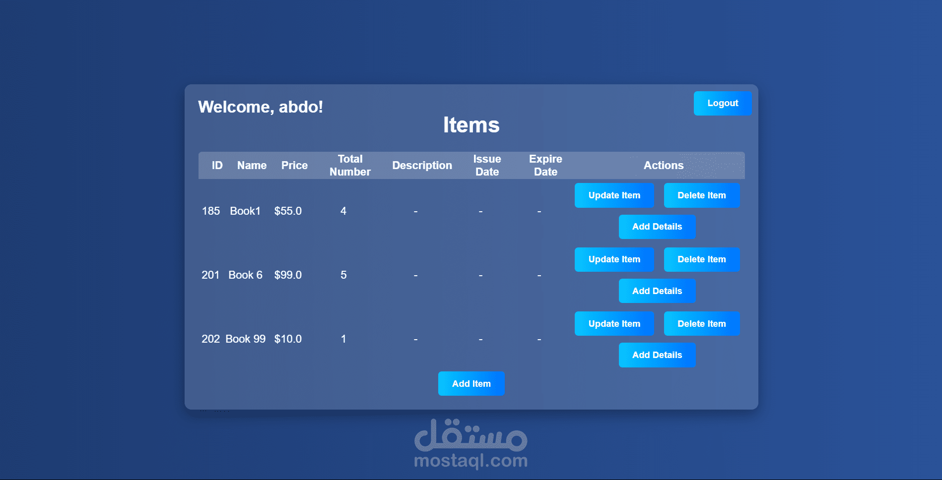 Online Store Management System – JSP/Servlet Application