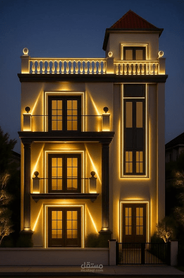 تصميم فيلا مودرن