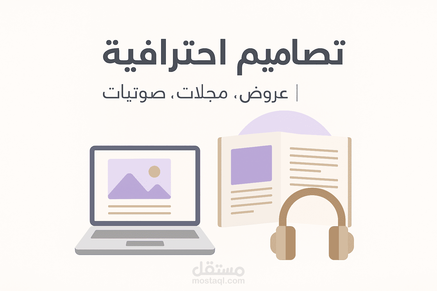 تصاميم تتضمن صورة وصوت وفيديو يمكن التحكم بالتشغيل