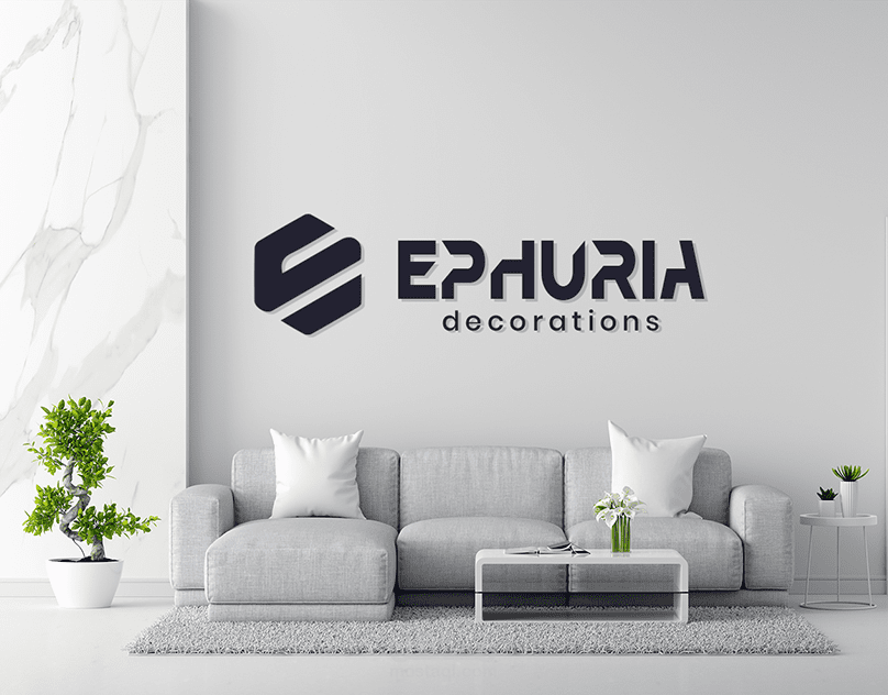 تصميم لوجو لشركة ديكورات - Logo design for a decoration company