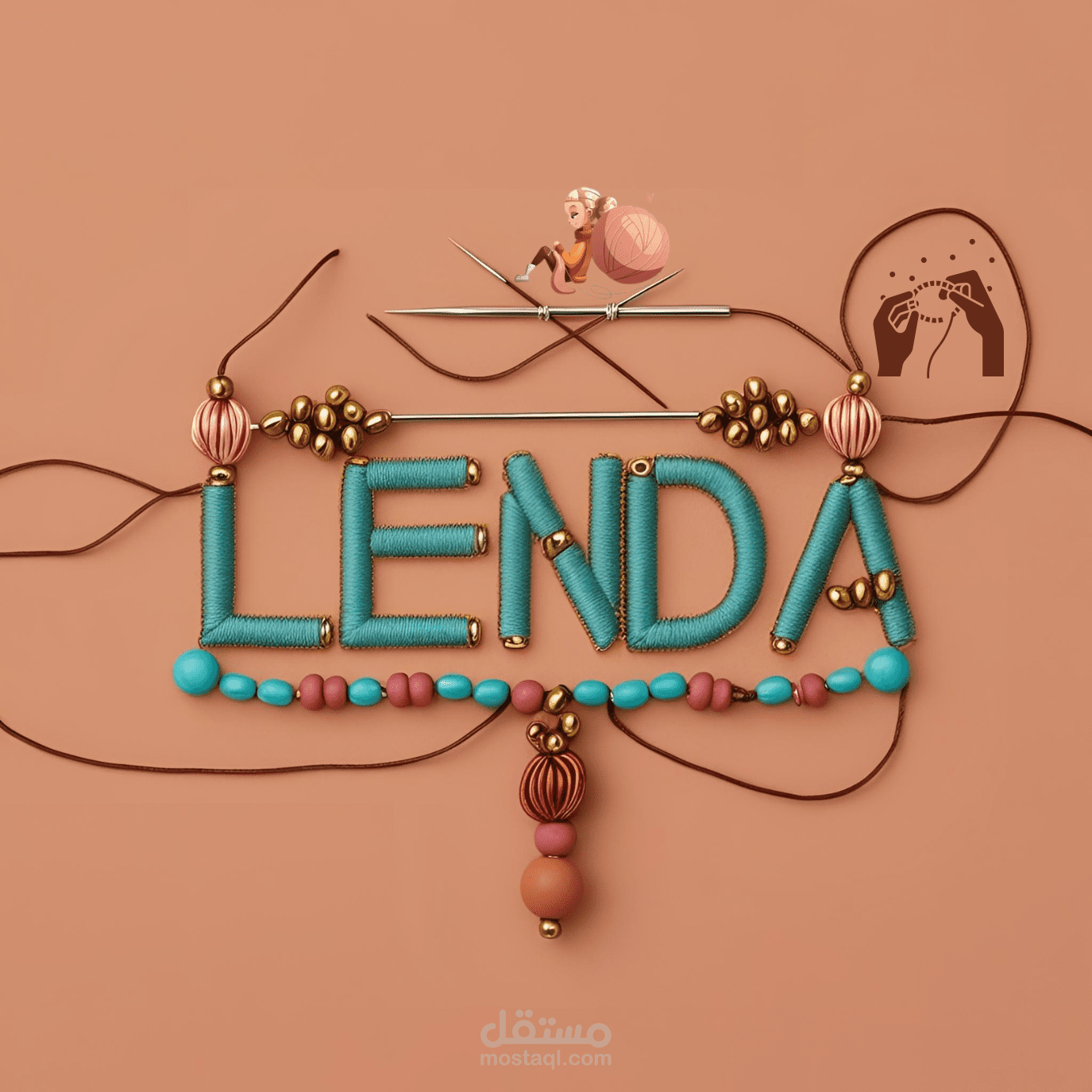Lenda Logo Boster for hand made brand