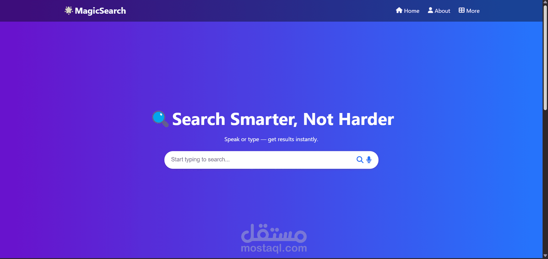 Custom Search Engine Web App