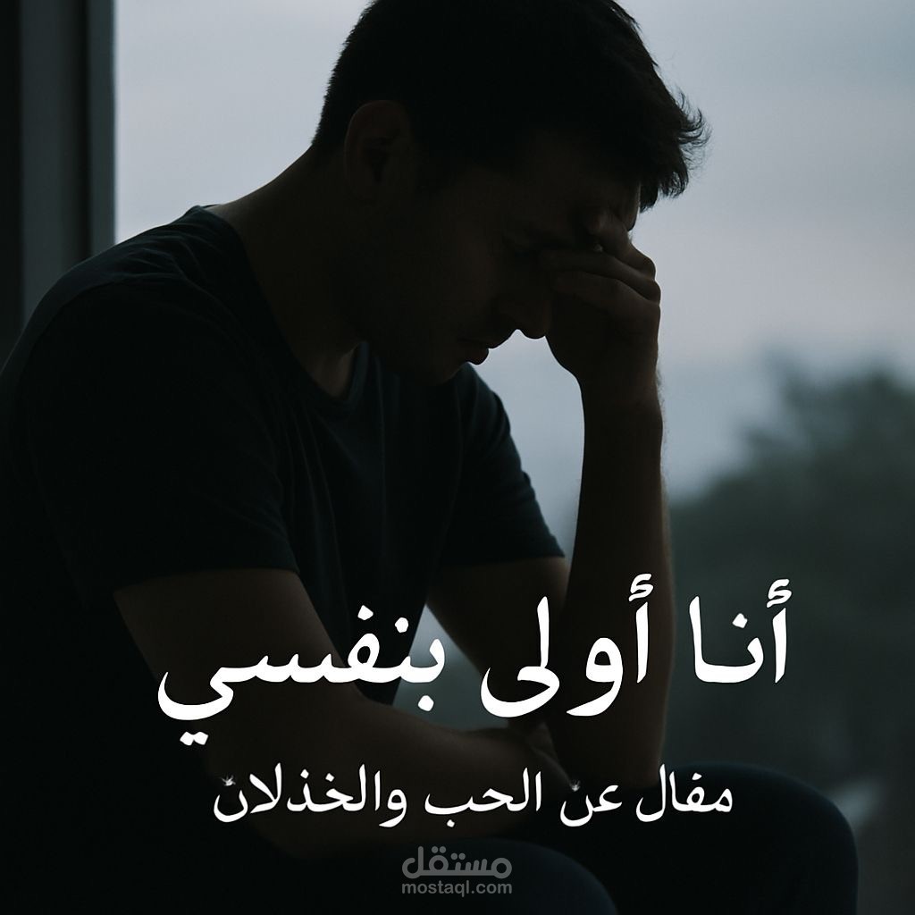 انا اولى بنفسي