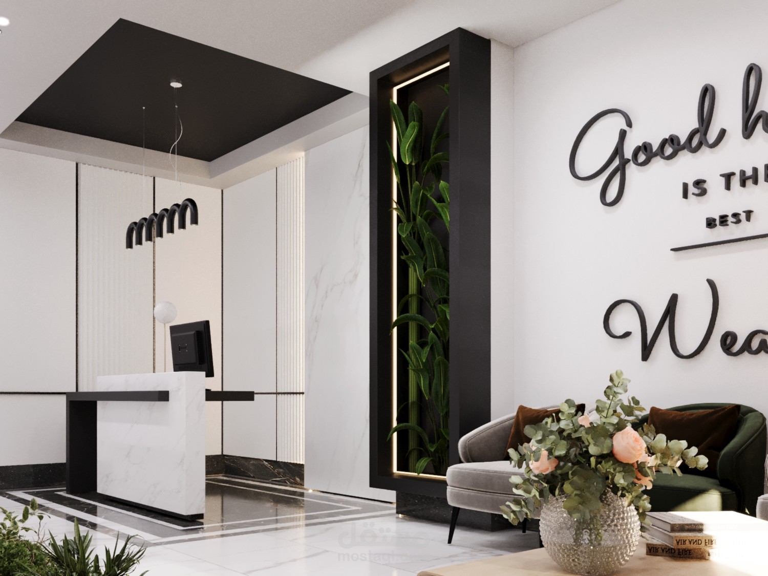 medical center architecture design and visualization