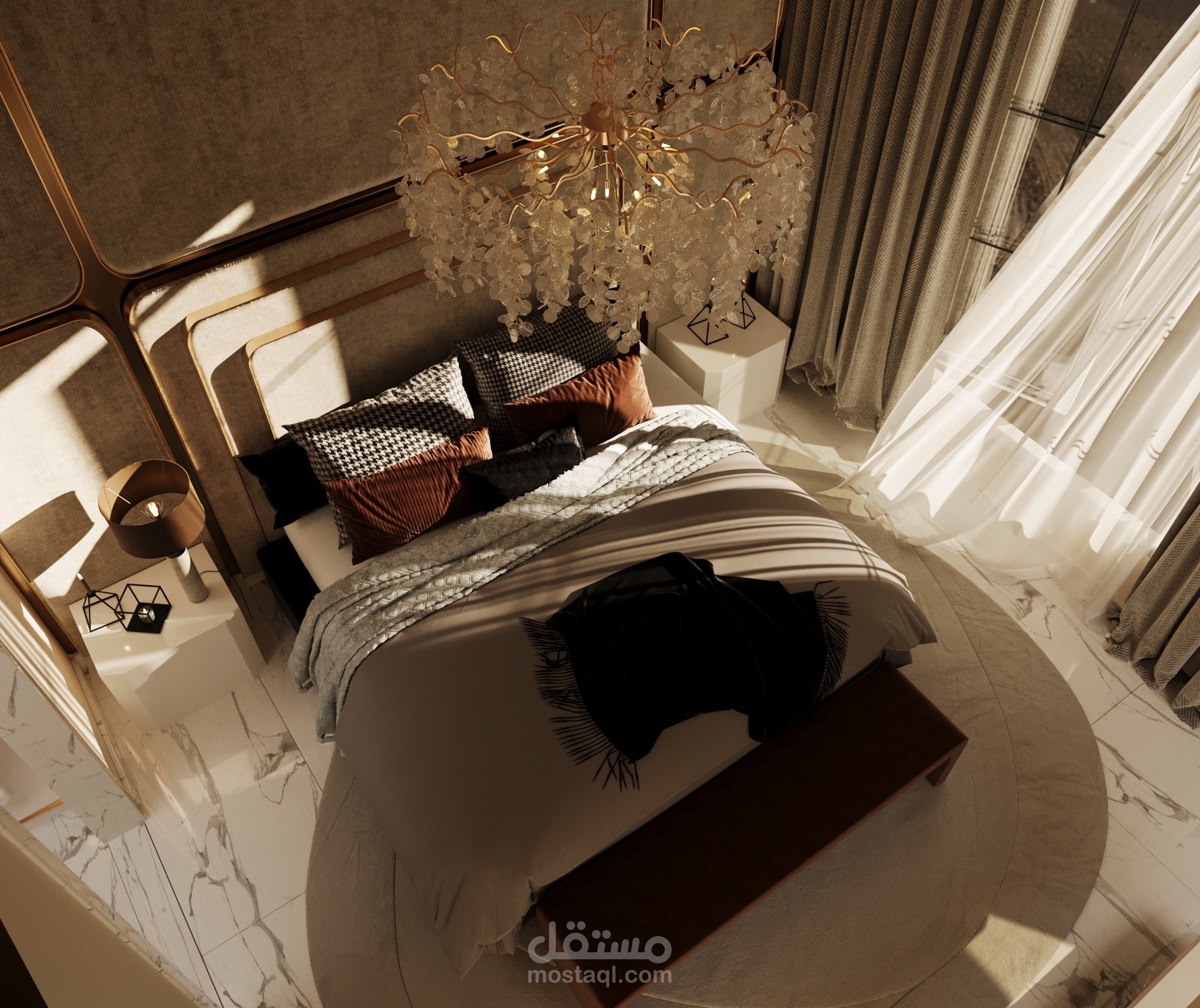 Master bedroom design