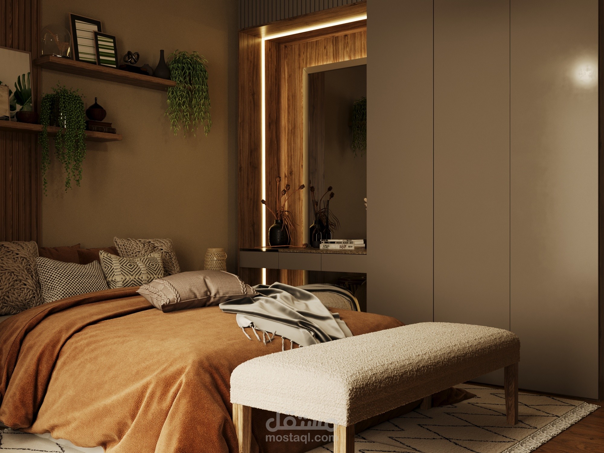 cozy girl's beroom