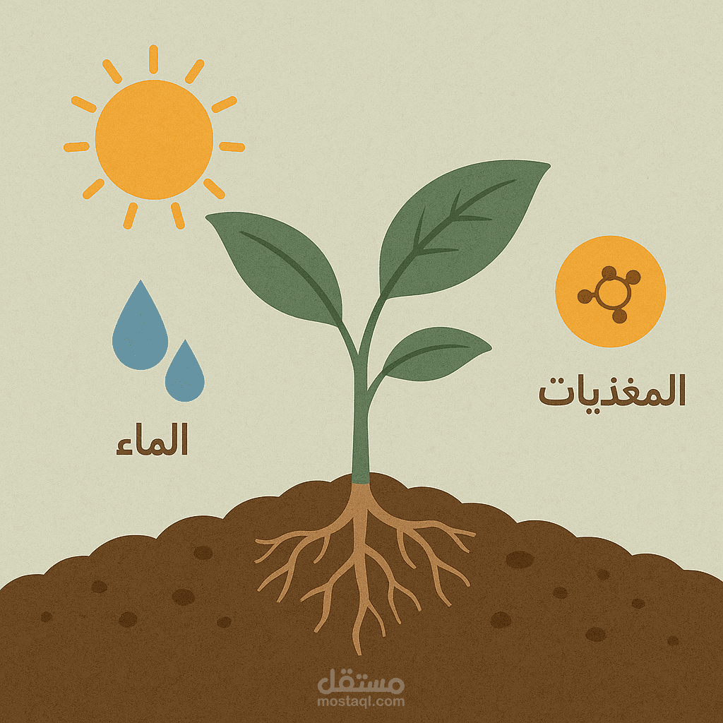 تفريغ صوتي لكيف تنمو النباتات
