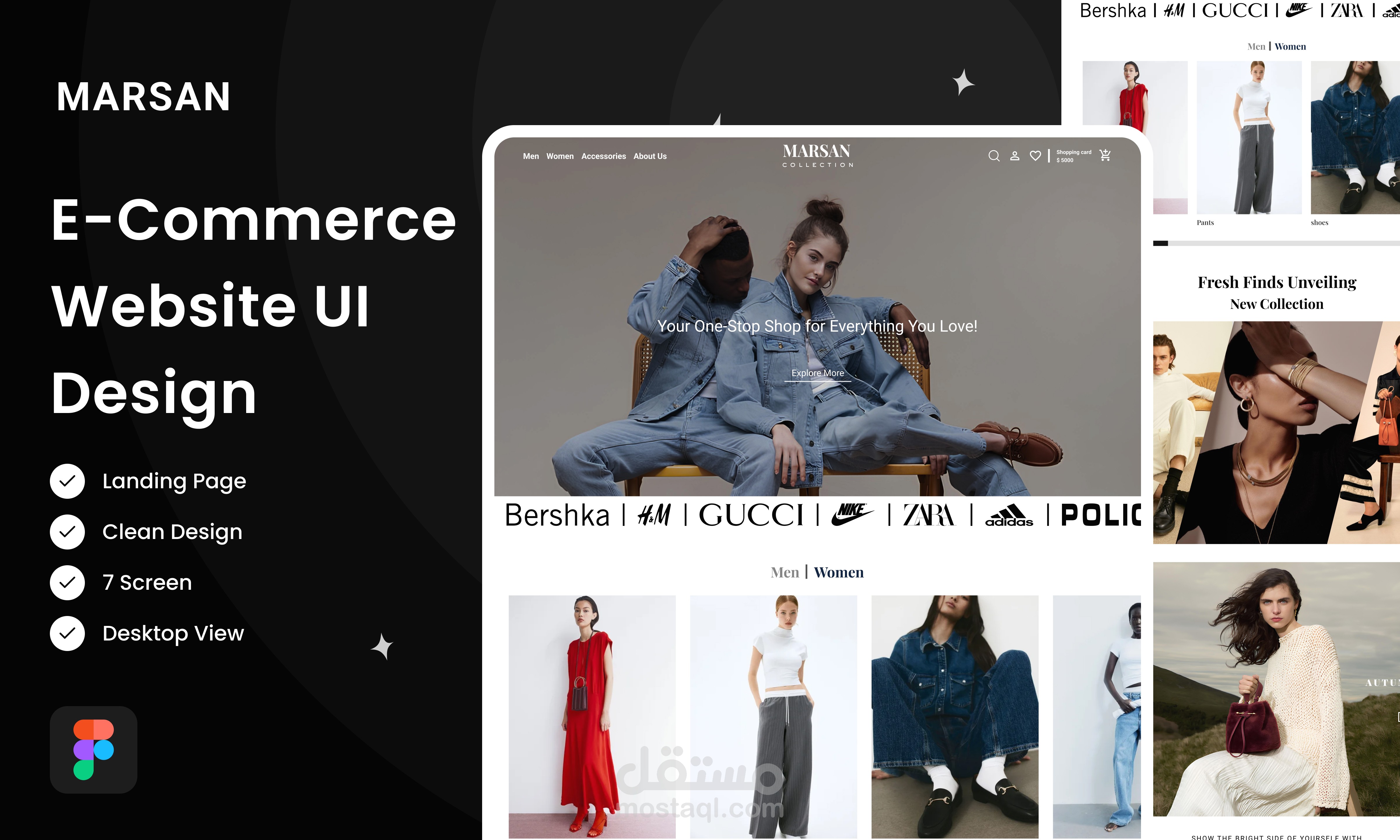 e-commerce fashion website
