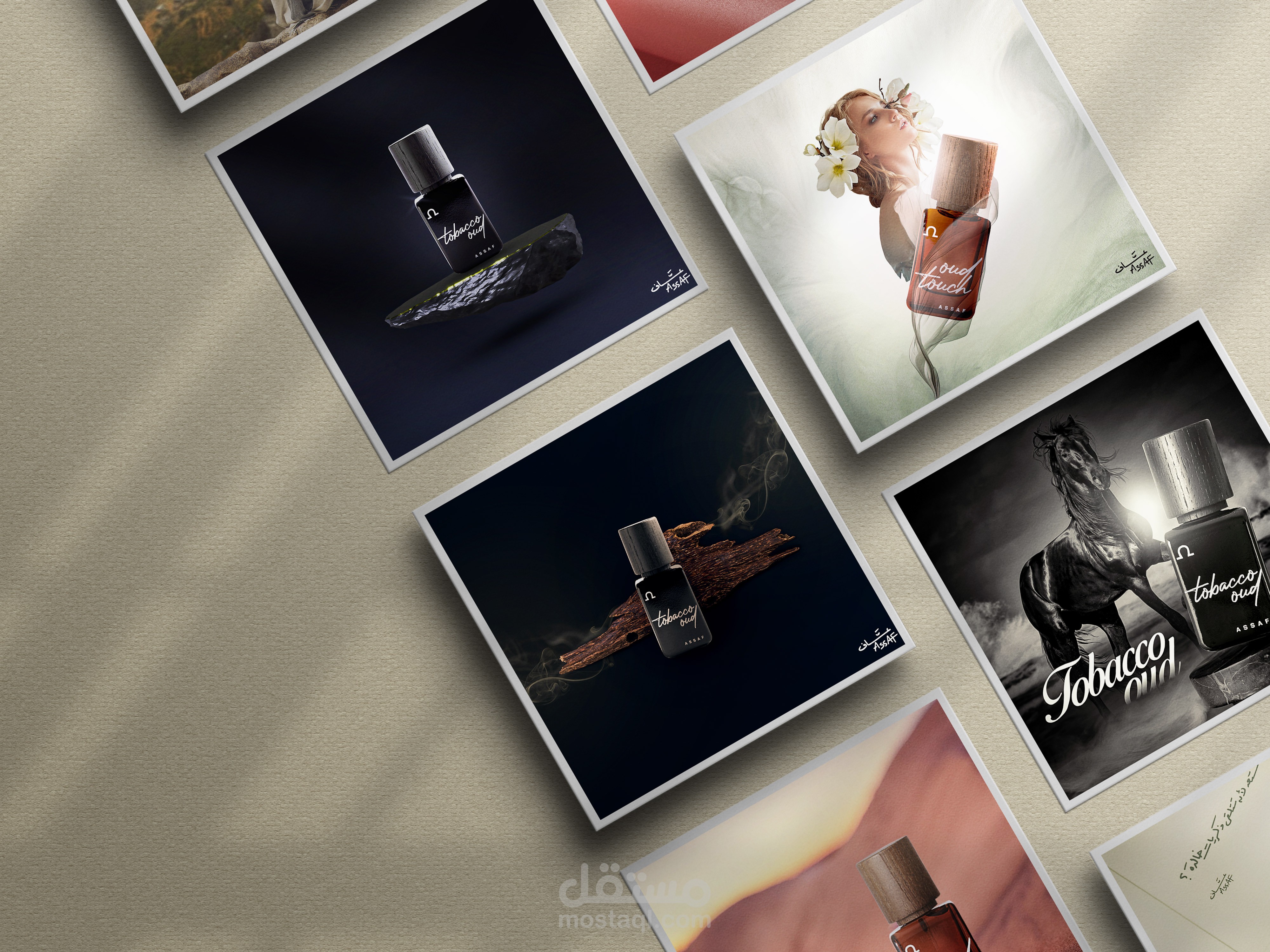 ASSAF Perfume Brand Instagram design