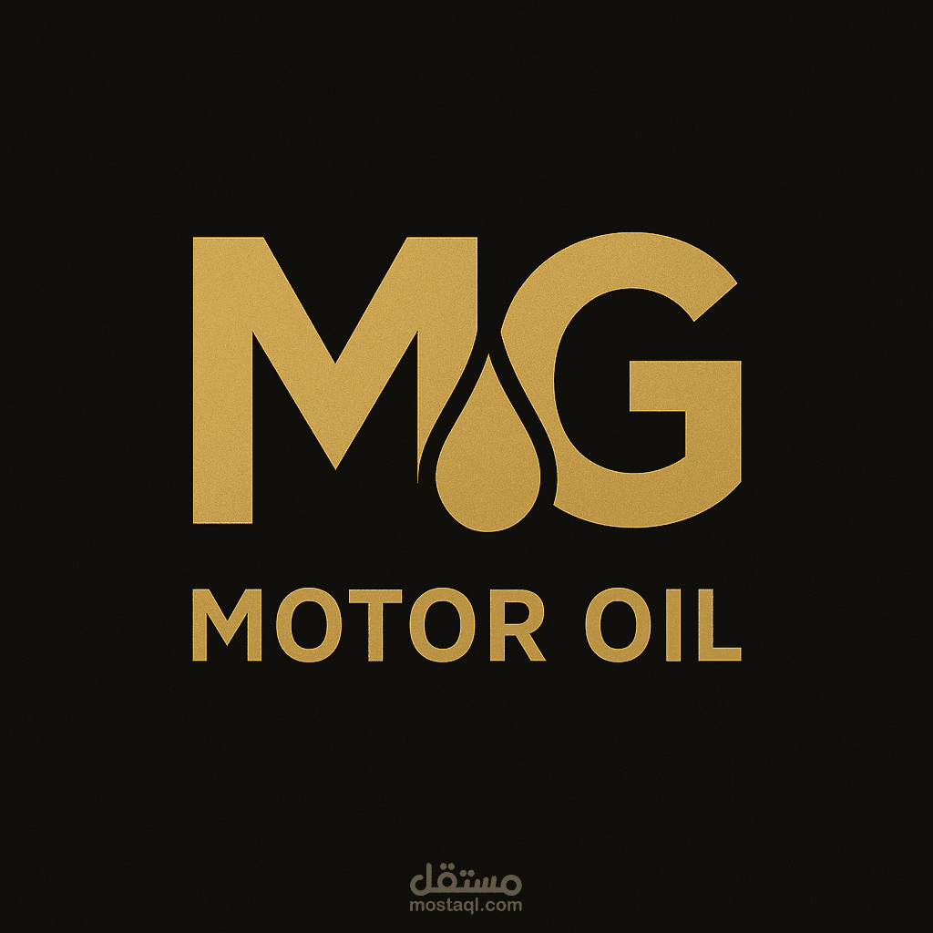 Car oil store logo design
