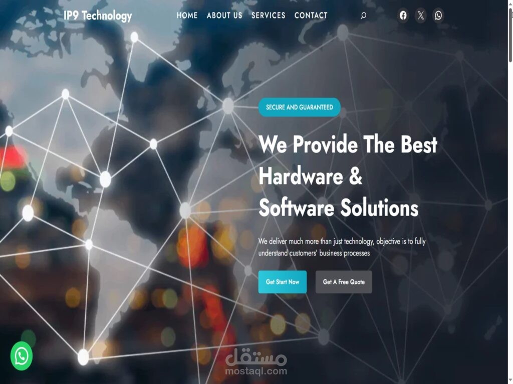 IP9 Company Website Development